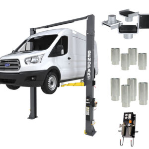 Bendpak 10APX-181 PRO Series 10,000‐lb. Capacity ALI Certified 2-Post Lift Package — Steel Bay Automotive Supply