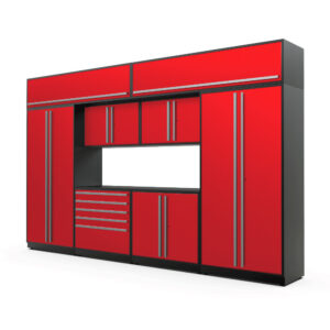 Proslat Fusion Plus 13 ft set MAX Overheads Garage Cabinet — Steel Bay Automotive Supply