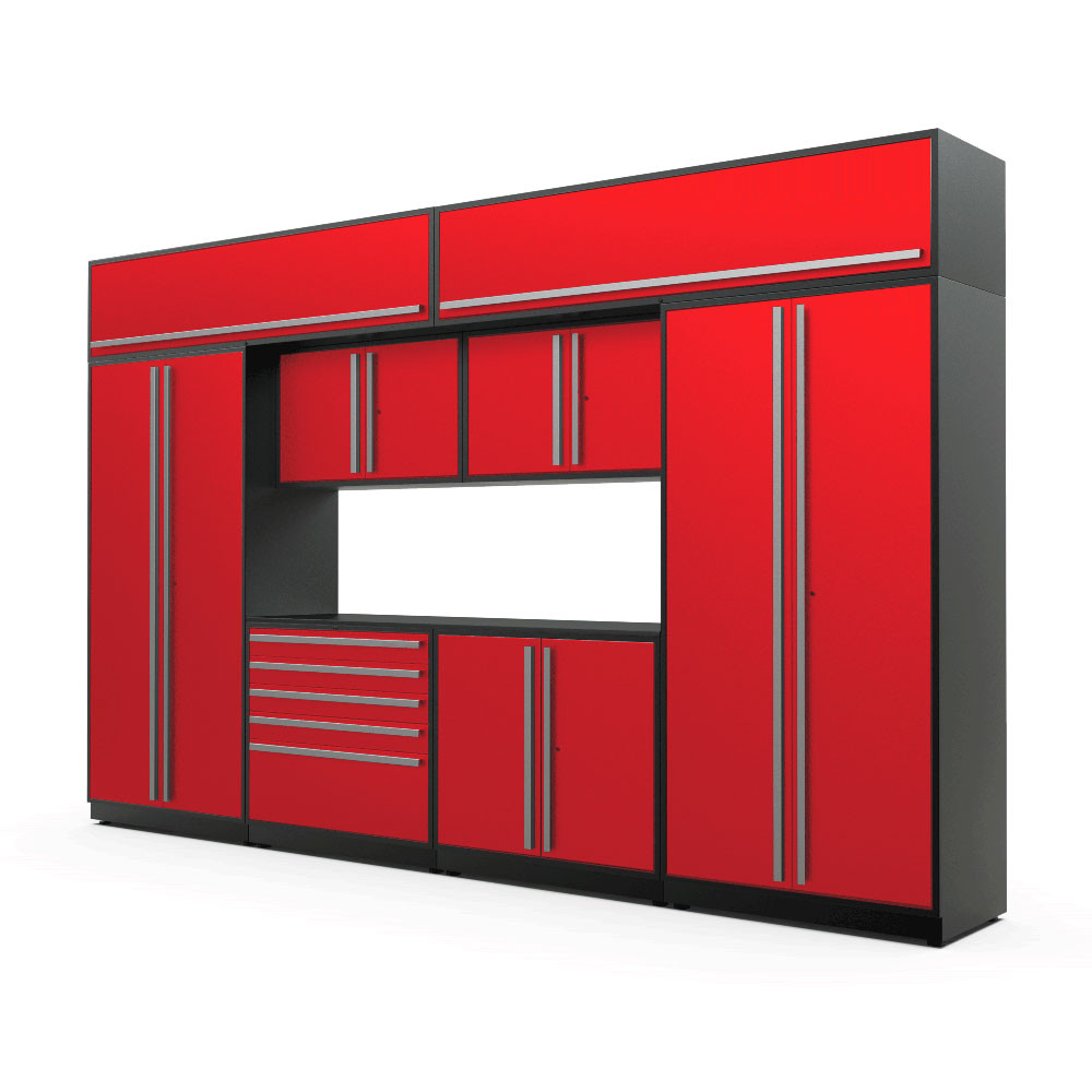 Proslat Fusion Plus 13 ft set MAX Overheads Garage Cabinet Proslat Fusion Plus 13 ft set MAX Overheads Garage Cabinet — Steel Bay Automotive Supply