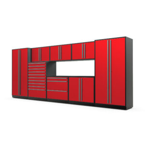 Proslat Fusion Plus 16 ft Garage Cabinet set Tool — Steel Bay Automotive Supply