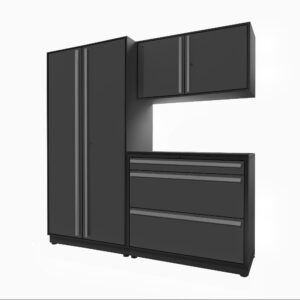Proslat Fusion Plus 6.5 ft Garage Cabinet set Tool 3 Drawer — Steel Bay Automotive Supply