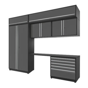 Proslat Fusion Plus 10 ft Garage Cabinet set
