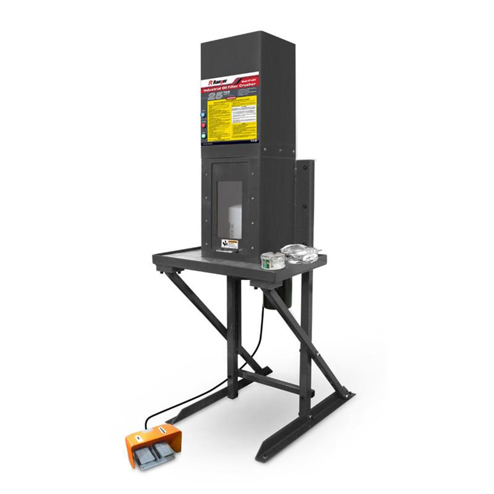 Ranger RP 50FC Electro Hydraulic Oil Filter Crusher Ranger RP 50FC Electro Hydraulic Oil Filter Crusher — Steel Bay Automotive Supply