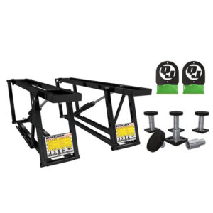 QuickJack Package (1) 7000TL-110V + (1) Wall Hangers Set + (1) SUV Adapter Set — Steel Bay Automotive Supply