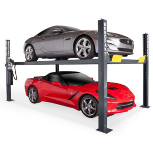 BendPak HD-9STX 9,000-lb. Capacity ALI Certified Narrow Width, Extra-Tall Lift — Steel Bay Automotive Supply