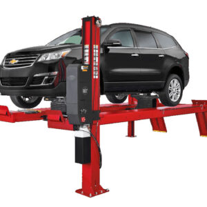 Rotary ARO14 14,000 lb ALI Certified Four-Post Open-Front Alignment Lift + Rolling Jacks — Steel Bay Automotive Supply