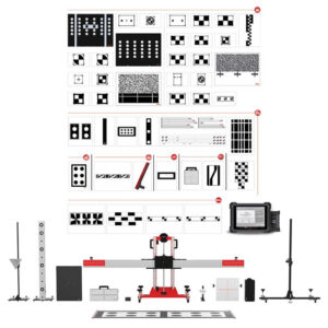 Autel AS20T 2.0 ADAS Standard Frame All Systems Package and MS909 Tablet