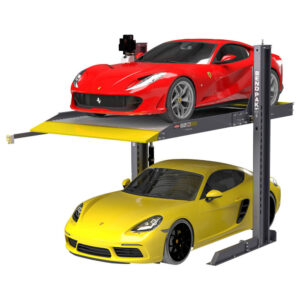 Bendpak PL-6000DC 6,000 Lb. Capacity Two-Post Parking Lift / Narrow / Shared Columns / SPECIAL — Steel Bay Automotive Supply