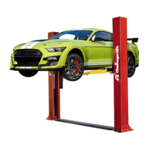 Challenger CLFP9 9,000 lb. Symmetric Two-Post Lift / Open-Top / Floor Plate — Steel Bay Automotive Supply