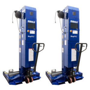 Mahle CML-7 14,000 lb ALI Certified Wireless Mobile Column Lift (Set of 2) — Steel Bay Automotive Supply