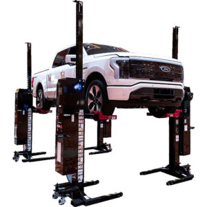 Challenger CLMM-5000 5,000 lb. ALI Certified Wireless Mobile Column Lift (Set of 4) — Steel Bay Automotive Supply