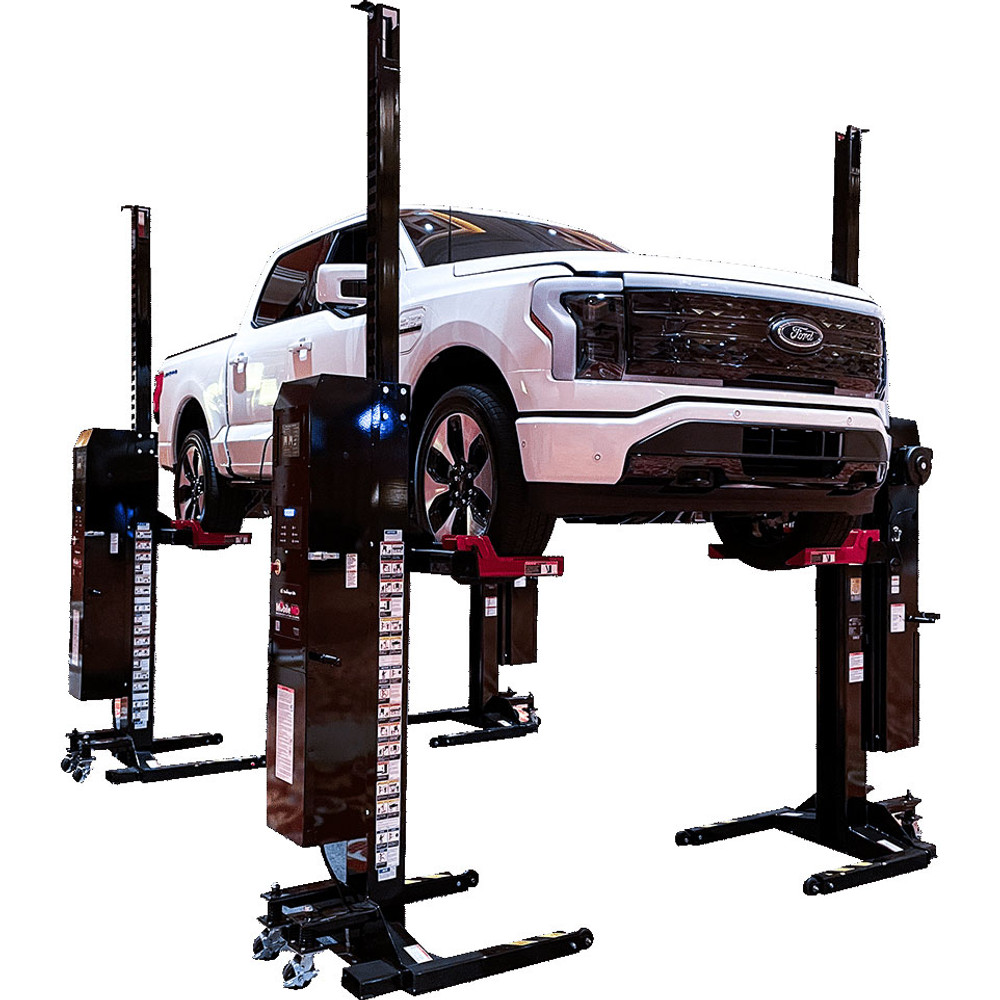 Challenger CLMM-5000 5,000 lb. ALI Certified Wireless Mobile Column Lift (Set of 4) Challenger CLMM-5000 5,000 lb. ALI Certified Wireless Mobile Column Lift (Set of 4) — Steel Bay Automotive Supply