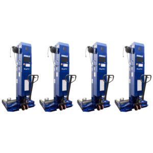 Mahle CML-9 19,000 lb ALI Certified Wireless Mobile Column Lift (Set of 4) — Steel Bay Automotive Supply