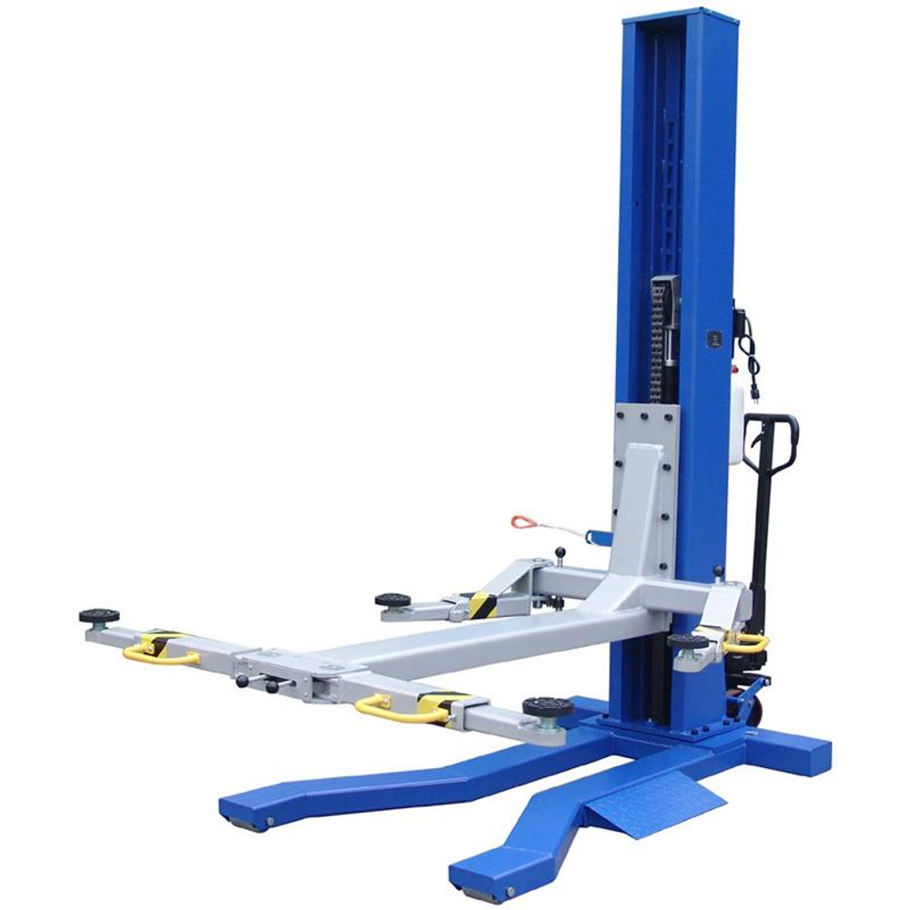 iDEAL MSC-6KLP 6,000 lb. Low Profile Mobile Single Post Lift iDEAL MSC-6KLP 6,000 lb. Low Profile Mobile Single Post Lift — Steel Bay Automotive Supply
