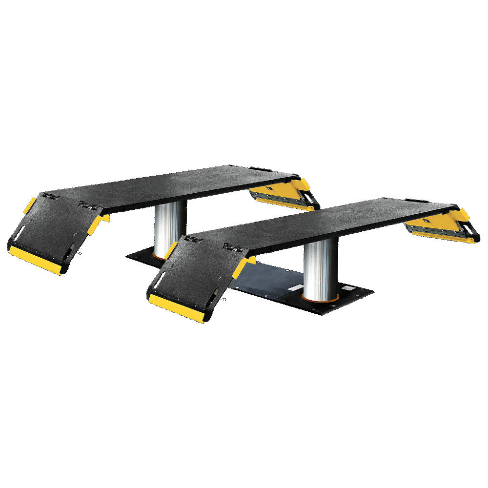 Challenger EV1020XP9 9000 lb ALI Certified Inground Drive On Pad Lift Challenger EV1020XP9 9000 lb ALI Certified Inground Drive On Pad Lift — Steel Bay Automotive Supply