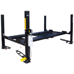 GA9K-DX-XLT 9,000 lb Deluxe Storage Lift Extended Length / Height with Poly Casters, Drip — Steel Bay Automotive Supply