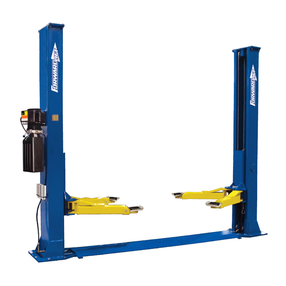 Forward Lift BP-9 9,000 lb ALI Certified Two-Post Lift Forward Lift BP-9 9,000 lb ALI Certified Two-Post Lift — Steel Bay Automotive Supply