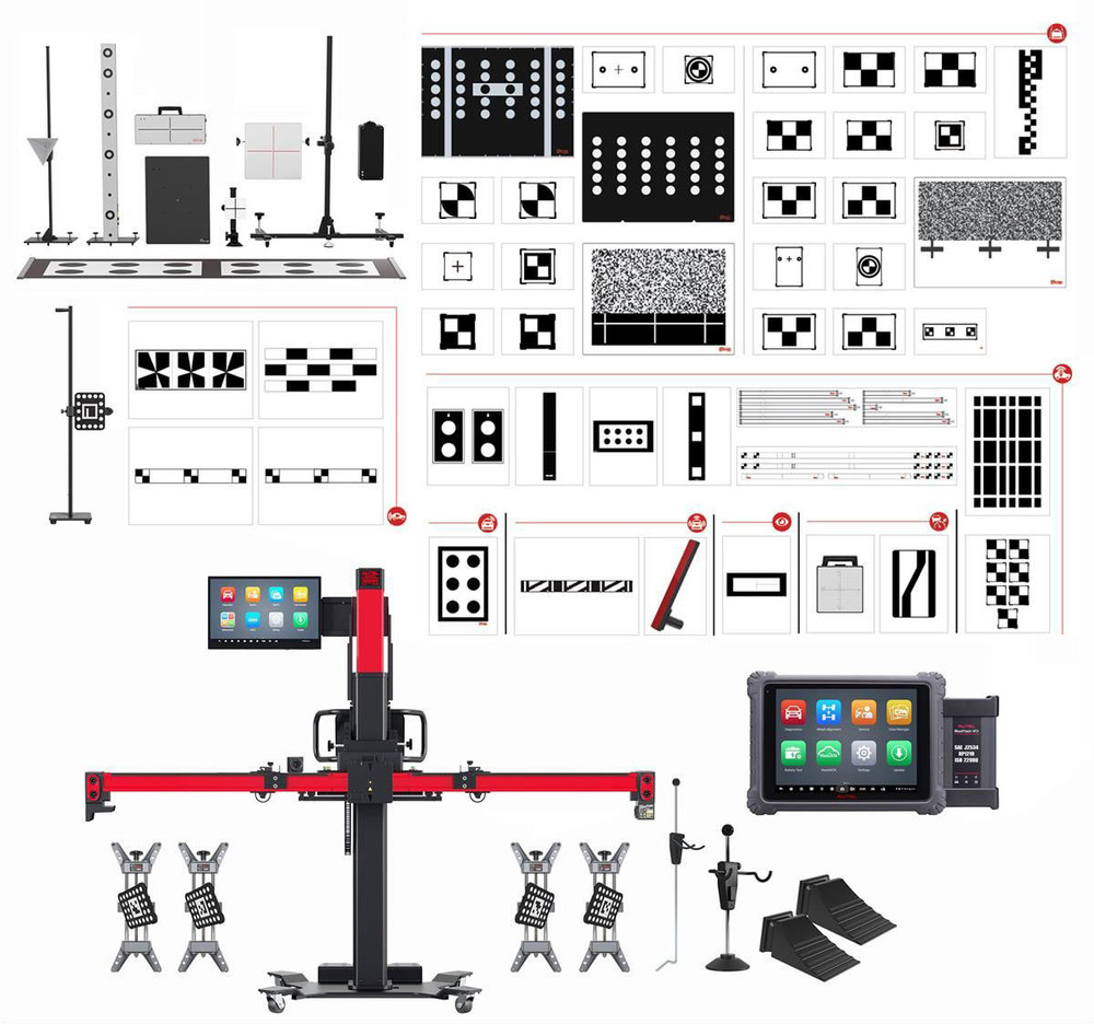 Autel MaxiSYS IA900AST Wheel Alignment + All Systems ADAS Calibration Package + ULTRAADAS Tablet Autel MaxiSYS IA900AST Wheel Alignment + All Systems ADAS Calibration Package + ULTRAADAS — Steel Bay Automotive Supply