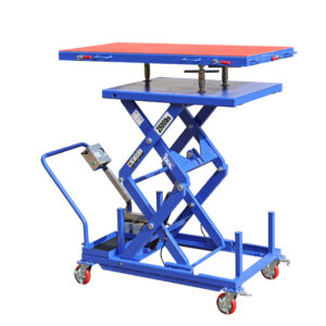 iDeal LT-EV2500AH-X 2,500 lb. Capacity Air-Hydraulic EV/Hybrid Component Lift Table — Steel Bay Automotive Supply