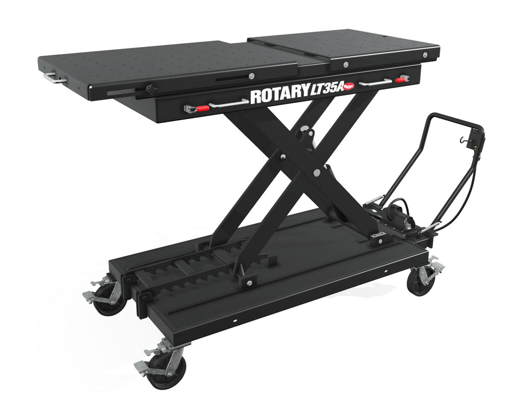 Rotary LT35A 3,500 lb capacity Air-Hydraulic Lifting Table Rotary LT35A 3,500 lb capacity Air-Hydraulic Lifting Table — Steel Bay Automotive Supply