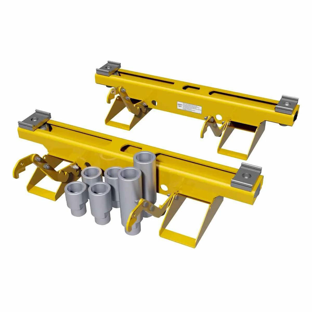Rotary M140168YL 18,000 lb. Fore and Aft Frame Engaging End Lift Kit Rotary M140168YL 18,000 lb. Fore and Aft Frame Engaging End Lift Kit — Steel Bay Automotive Supply
