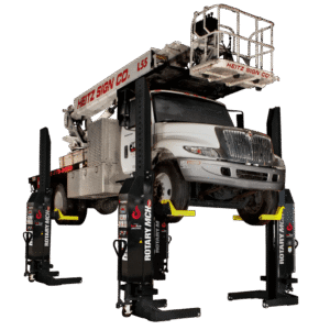 Rotary MCHM14 14,000 Lb. ALI Certified Flex MAX Wireless Mobile-Column Lift (Set of 4) — Steel Bay Automotive Supply