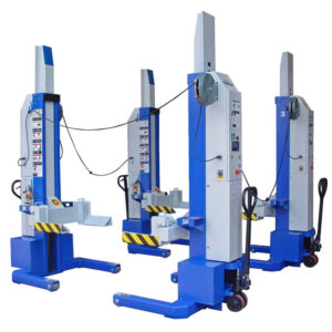 iDEAL MSC-13K-B-452 Mobile Column Lift, Four Column Set, 52,000 lbs. — Steel Bay Automotive Supply