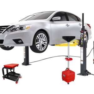 MaxJax M7K Portable Two-Post Garage Lift – Deluxe Package — Steel Bay Automotive Supply
