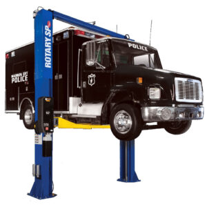 Rotary SPO20 20,000 lb. ALI Certified Two-Post Symmetric Lift with TRIO Arms — Steel Bay Automotive Supply