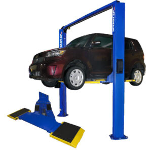 Rotary SPOA7-MP 7,000 lb. ALI Certified Two-Post Asymmetric Pad Lift — Steel Bay Automotive Supply