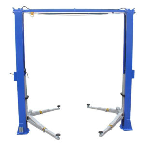 Tuxedo TP11KC-DX 11,000 lb 2 Post Clear Floor Direct Drive Bi-Symmetric 3 Stage Arm Lift — Steel Bay Automotive Supply