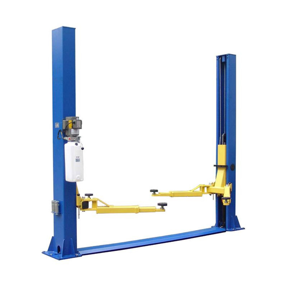 Tuxedo GA9KACX 9,000 lb 2 Post Asymmetric Clear Floor Car Lift