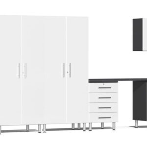 Ulti-MATE Garage Cabinet 2.0 Series 6 Piece Kit with Workstation — Steel Bay Automotive Supply