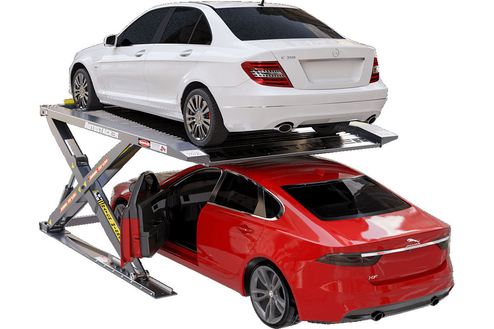 Autostacker A6S 6,000-lbs. Capacity Standard Width Parking Lift Autostacker A6S 6,000-lbs. Capacity Standard Width Parking Lift — Steel Bay Automotive Supply