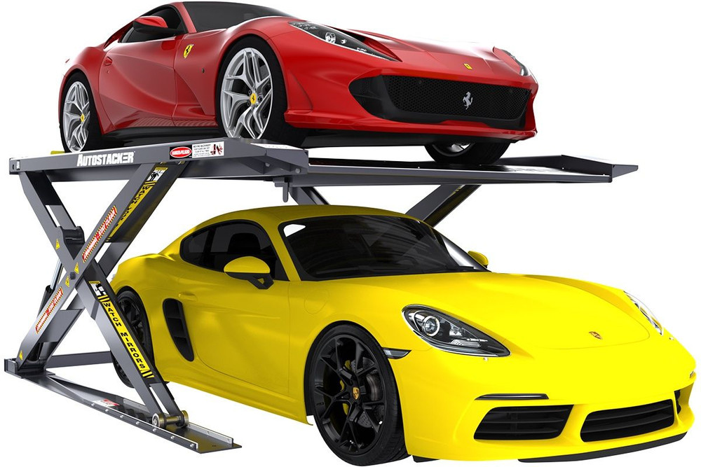 Autostacker A6W 6,000-lbs. Capacity Extra Wide Parking Lift Autostacker A6W 6,000-lbs. Capacity Extra Wide Parking Lift — Steel Bay Automotive Supply