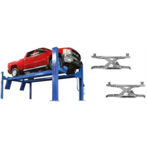 Atlas Platinum PVL14OF-EXT Alignment Lift + RJ7000 Rolling Jacks ALI Certified Combo — Steel Bay Automotive Supply
