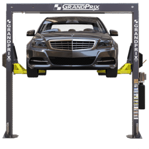 GP-7LCS GrandPrix Series 2-Post Lift / 7,000-lb. Capacity / 106.5” Overall Height — Steel Bay Automotive Supply