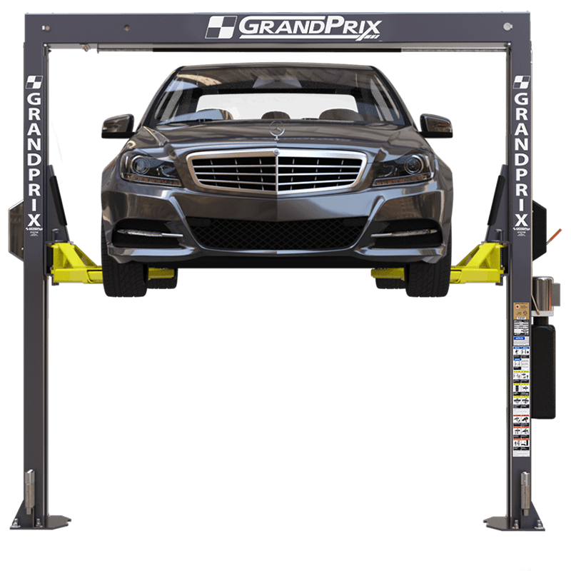 GP-7LCS GrandPrix Series 2-Post Lift / 7,000-lb. Capacity / 106.5” Overall Height GP-7LCS GrandPrix Series 2-Post Lift / 7,000-lb. Capacity / 106.5” Overall Height — Steel Bay Automotive Supply