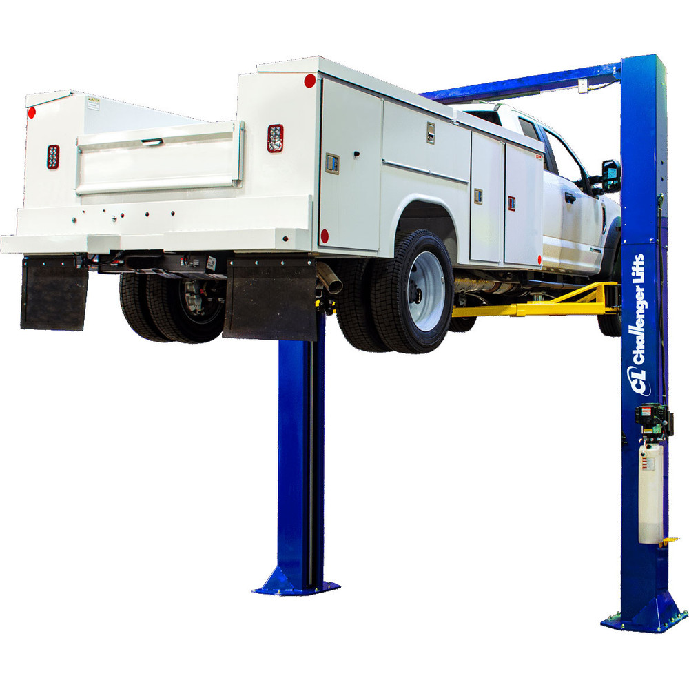 Challenger CL20 20,000 lb. ALI Certified Heavy Duty Symmetric Two-Post Adjustable Lift Challenger CL20 20,000 lb. ALI Certified Heavy Duty Symmetric Two-Post Adjustable Lift — Steel Bay Automotive Supply