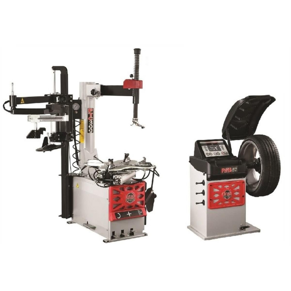 Atlas Platinum PTC300 Tire Changer and PWB50 Wheel Balancer Combo Package Atlas Platinum PTC300 Tire Changer and PWB50 Wheel Balancer Combo Package — Steel Bay Automotive Supply