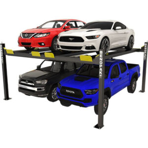 BendPak HD-9SWX 9,000-lb. Capacity Super Wide 82″ Rise Car Stacker Parking Lift — Steel Bay Automotive Supply