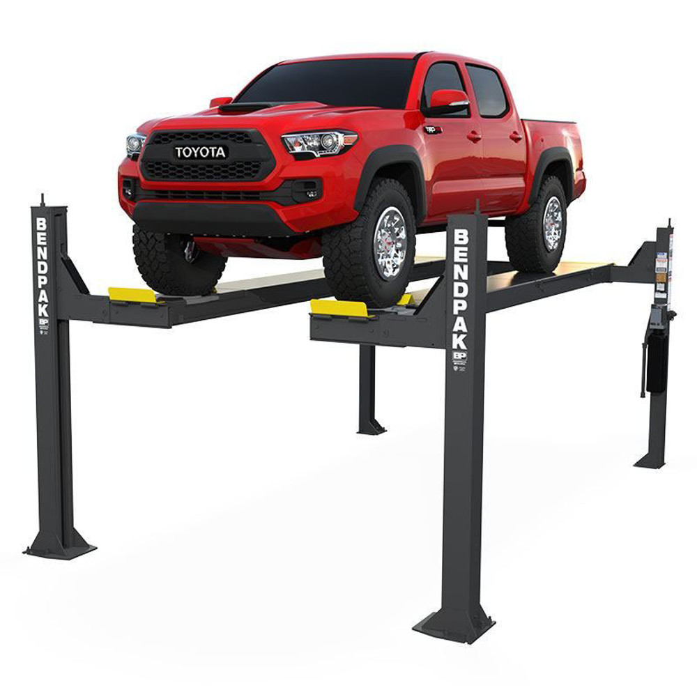 BendPak HDSO14AX 14,000 Lb. Capacity / ALI Certified Alignment / Extended / Open Front / Includes Turnplates and Slip Plates BendPak HDSO14AX 14,000 Lb. Capacity / ALI Certified Alignment / Extended / Open Front / — Steel Bay Automotive Supply