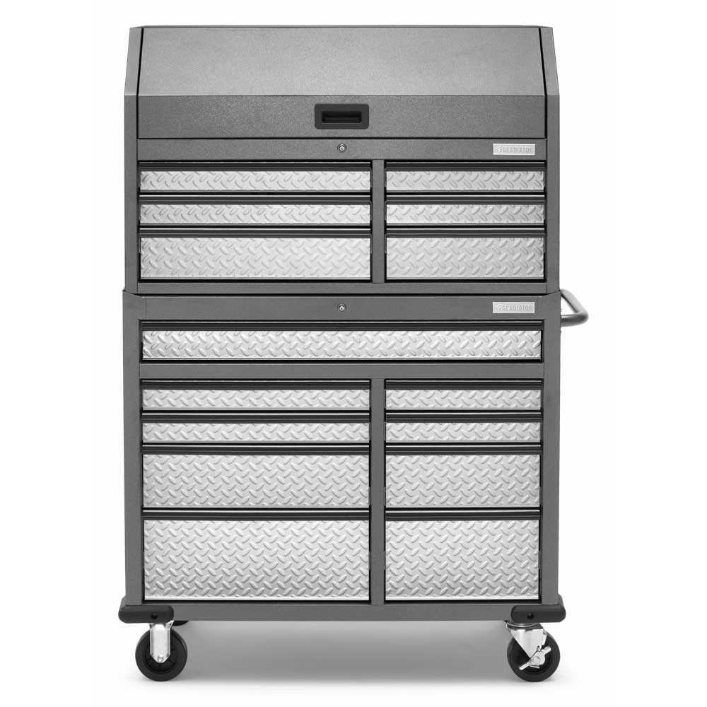 Gladiator 15 Drawer Mobile Tool Chest Combo Gladiator 15 Drawer Mobile Tool Chest Combo — Steel Bay Automotive Supply