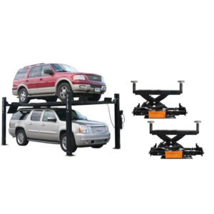 Atlas PRO9000 4 Post Lift + RJ6 Rolling Jacks Combo — Steel Bay Automotive Supply