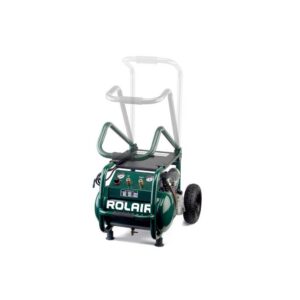 Rol-Air 2.5 HP (115V) 6.5 CFM@90PSI, 5.3 Gallon Cart Compressor w/Folding Handle — Steel Bay Automotive Supply