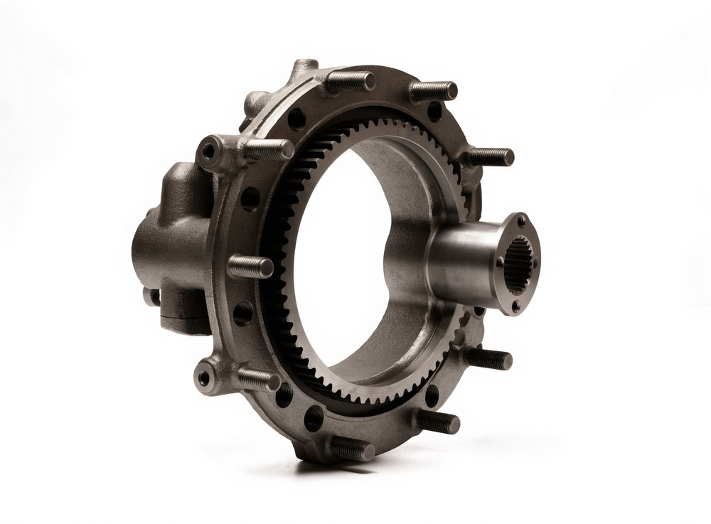 Differential axle carrier assembly on a white background at Steel Bay Automotive Supply